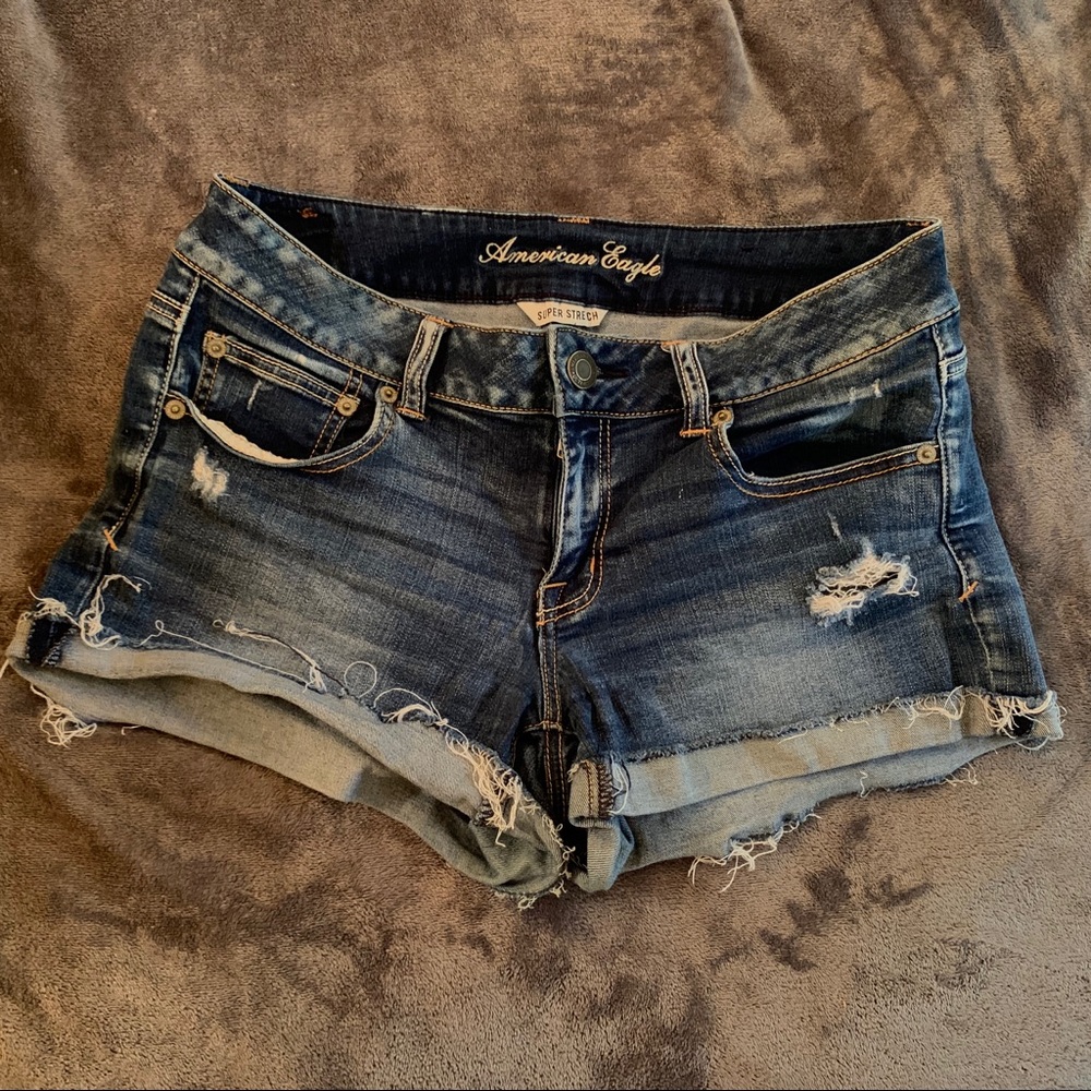 American Eagle Super Stretch Low Rise Short